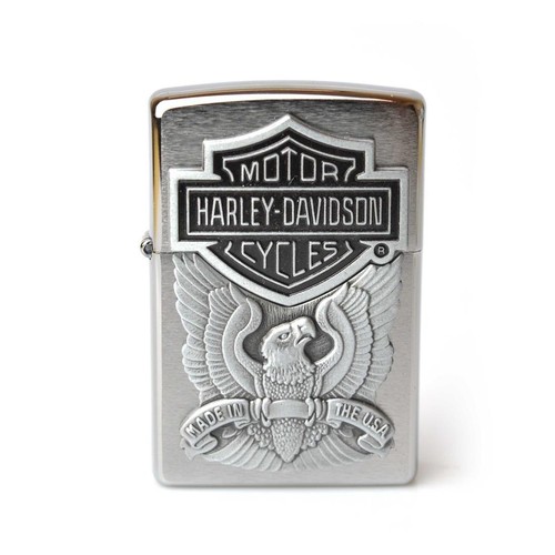 Accendino benzina zippo harley - accendino,