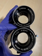 Mamiya Sekor S 80mm f/2.8 Blue