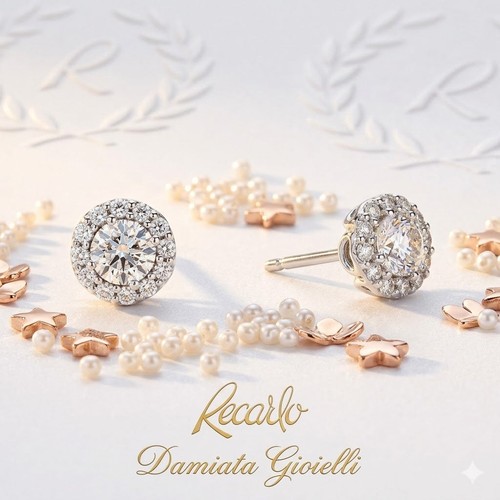 Orecchini punto luce donna