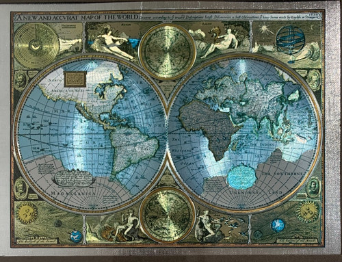Una piccola mappa del mondo - piccola,