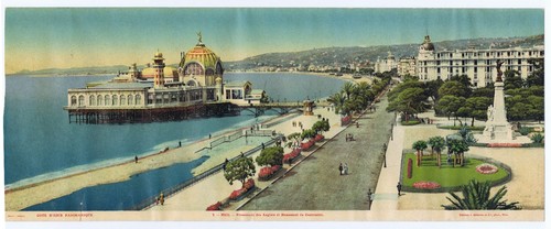 Chromo photo cote azur - cote, d'azur
