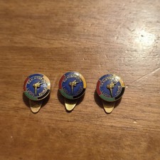 3 Distintivi Associazione Sportiva Panathlon Ludis Iungit - SAF