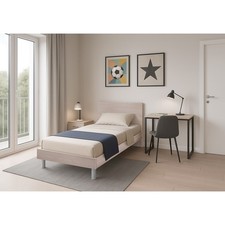 Letto singolo con - letto,