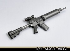 1:6 WWII War Army MK12 Gun