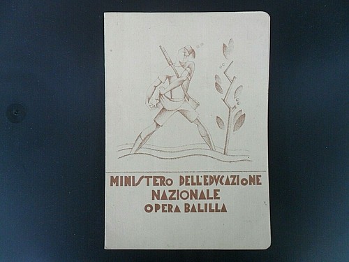 Opera balilla anno era - balilla,