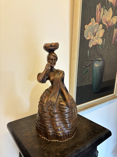 Statua legno scultura - legno,