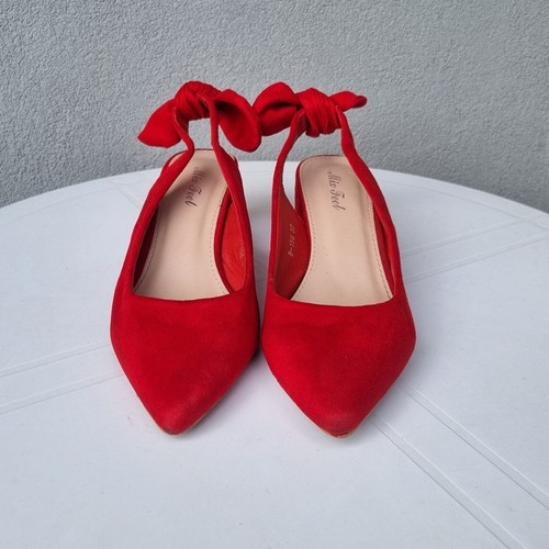 Scarpe donna scamosciate - , rosse