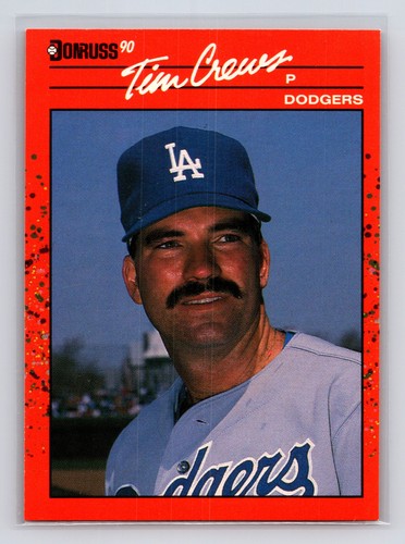 1990 donruss tim crews - 1990, #550