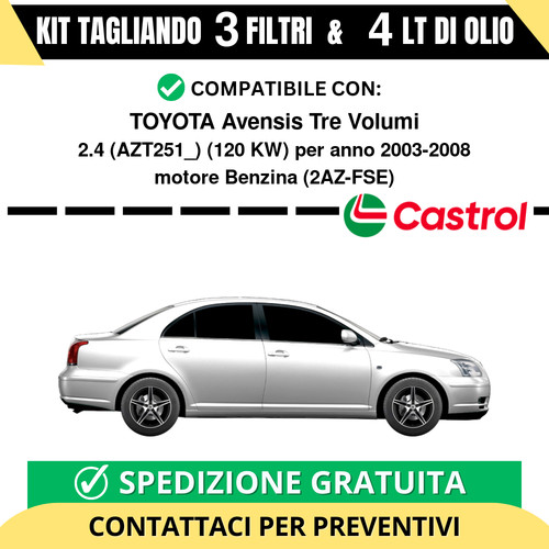Tagliando per toyota avensis - tagliando,