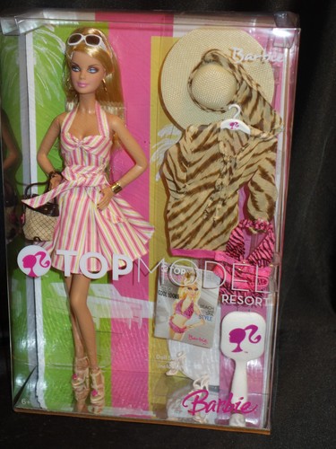 Top model resort barbie - top,
