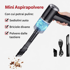 Mini Aspirapolvere Portatile