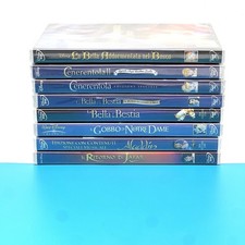 LOTTO 8 DVD DISNEY NUOVI Fiabe