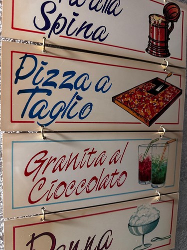 Insegna bar anni - insegna, 70