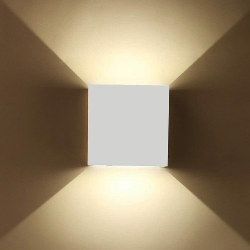 Applique cubo led lampada - applique,