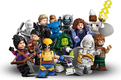 Lego minifigures marvel - lego,