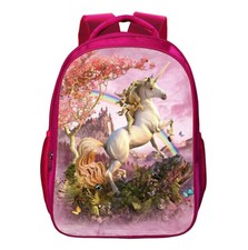 Unicorno - Zaino Scuola Tempo libero Unicorn Backpack School Bag ZANIM21 SD