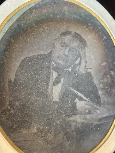 Daguerréotype portrait homme - daguerréotype,