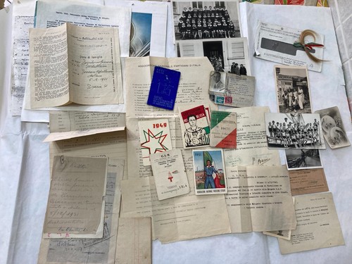 Ww2 lotto cartaceo tessere - ww2,