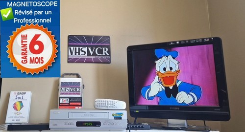 Magnétoscope vhs tetes - magnétoscope,