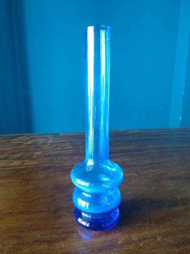 Vasetto vetro blu - vasetto, con