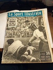 Coppa Latina 1951 , MILAN vs LILLA  , Nordahl   RIVISTA 1951