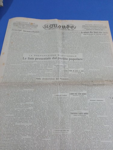 Mondo 1924 omicidio tivoli - mondo,
