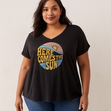 T-shirt Lane Bryant "Here