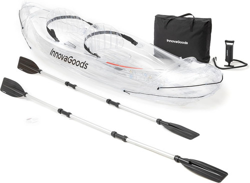 Kayak gonfiabile trasparente - kayak,