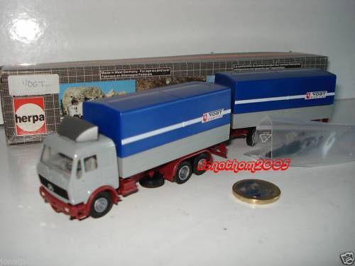 Herpa camion mercedes porter - camion,