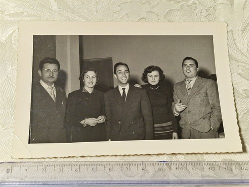 Foto cartolina famiglia - cartolina,