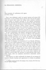 Pietro Scirpa - LA PEDAGOGIA MODERNA. UNO STRUMENTO DI UNIFICAZIONE DEL SAPERE