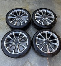 4 cerchi lega fiat 500x sport 225/45r18 antracite diamantato  lt005483