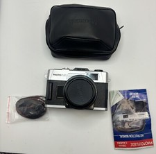 Macchina fotografica vintage PhotoFlex pellicola 35mm con custodia cinghia istruzioni