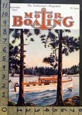 1937 MOTOBARCA CABINA CRUISER