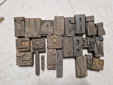 CARATTERI TIPOGRAFICI IN LEGNO