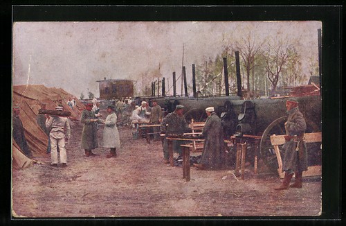 Cartolina panificio campo - panificio, da