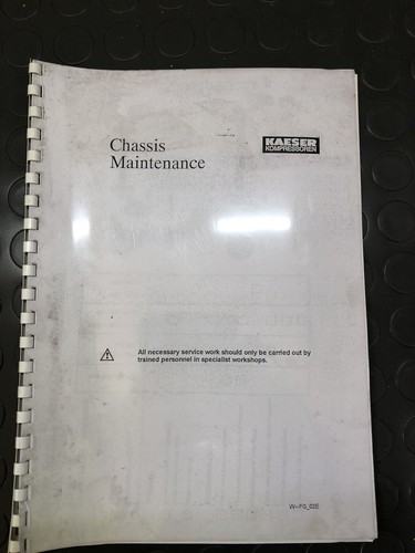 Manuale manutenzione telaio - manuale,