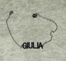 Bracciale con nome giulia - con,