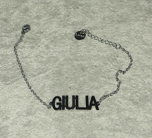 Bracciale con nome giulia - giulia, in