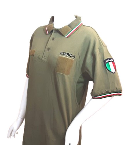 Maglietta militare ricamo - militare,