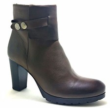 KEYS 1153 PELLE CAFFE scarpe