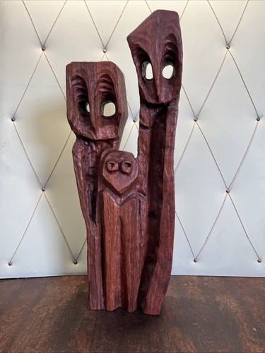 Scultura legno teak - legno,