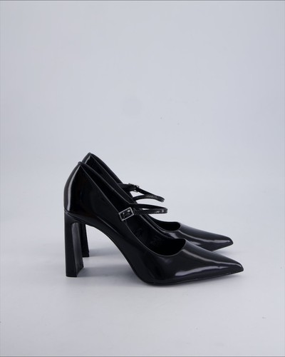 Décolleté bershka pelle nero - bershka,