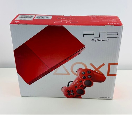 Console ps2 cinnabar red scph - ps2,