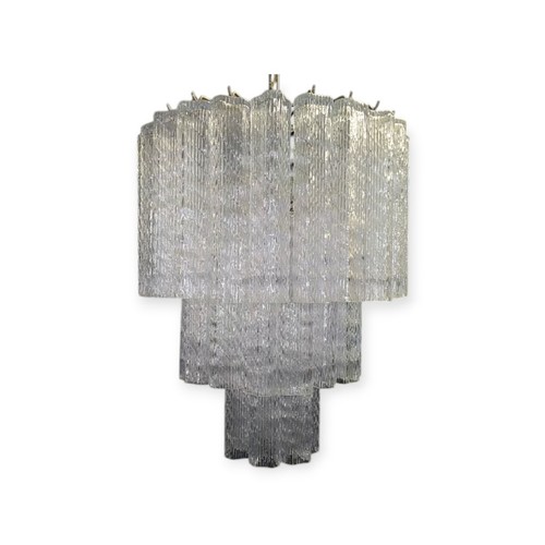 Lampadario tronchi triangolari - lampadario,