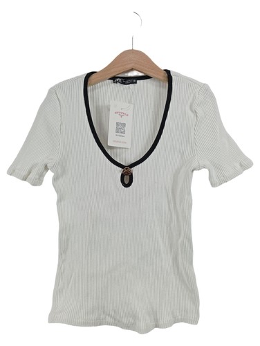 Zara top donna bianco - zara,