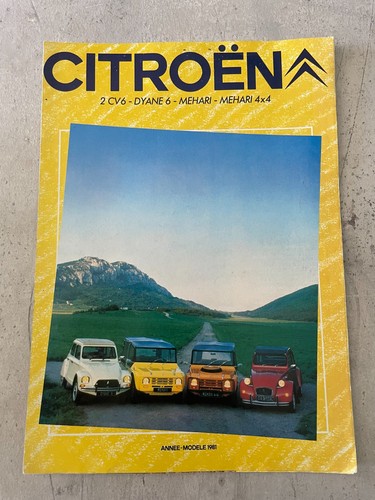 Citroen 2cv6 mehari - citroen, 4x4