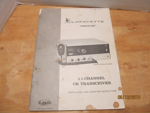 Layfayette comstat cb - comstat,