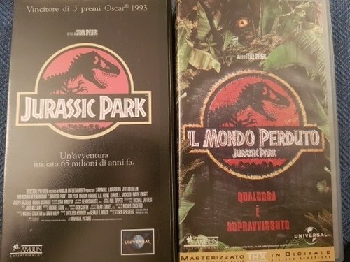 Jurassic park vhs mondo - park, vhs+