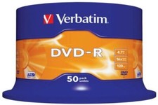 50 DVD -R VERBATIM vergini 16X